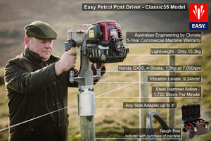 Easy Petrol Post Driver Classic50 (Honda GX50)