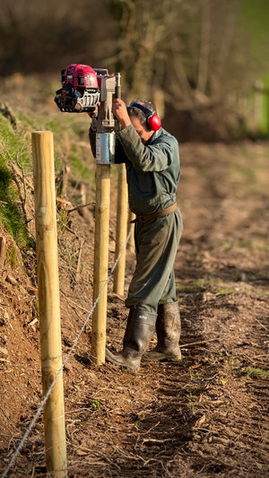 Easy Petrol Post Driver Max107 (Honda GX50)