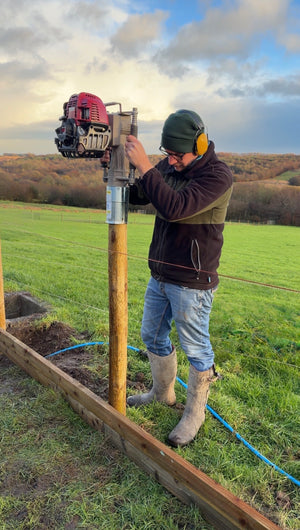 Easy Petrol Post Driver – with Multi Adapter (Max107)