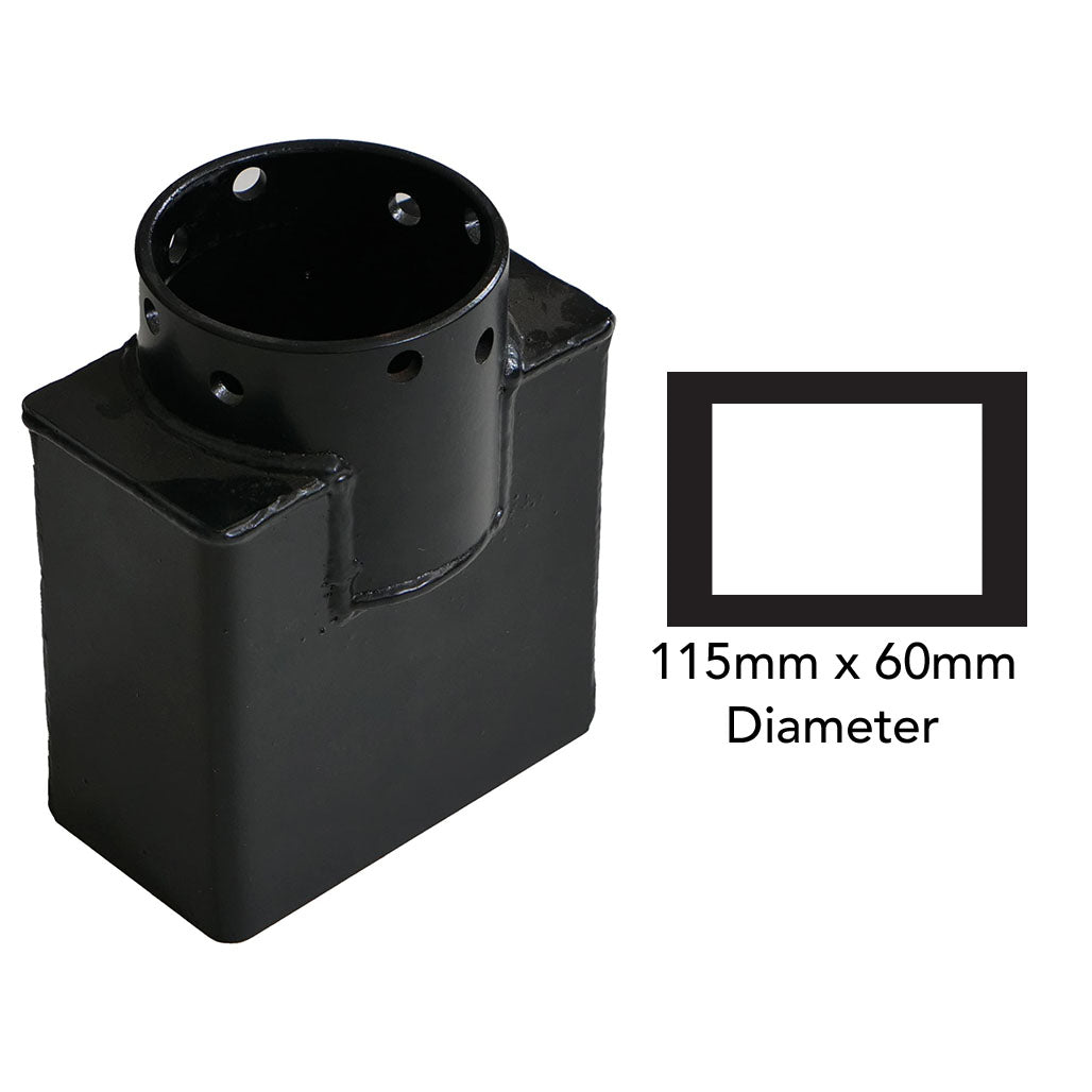 Rectangle Adapter 115x60mm (4×2")