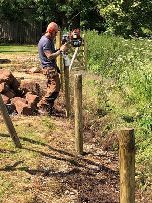 Rund adapter 107 mm (4")