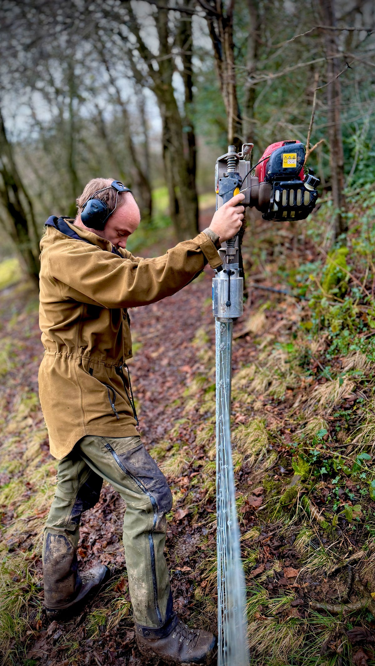 Easy Petrol Post Driver – with Multi Adapter (Classic35/Classic50)
