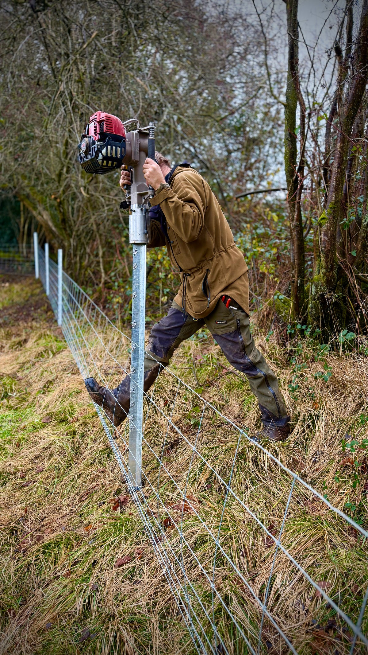 Easy Petrol Post Driver - with choice of Adapter (Classic35/Classic50)