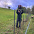 Estate fencing being installed using the Post Driver