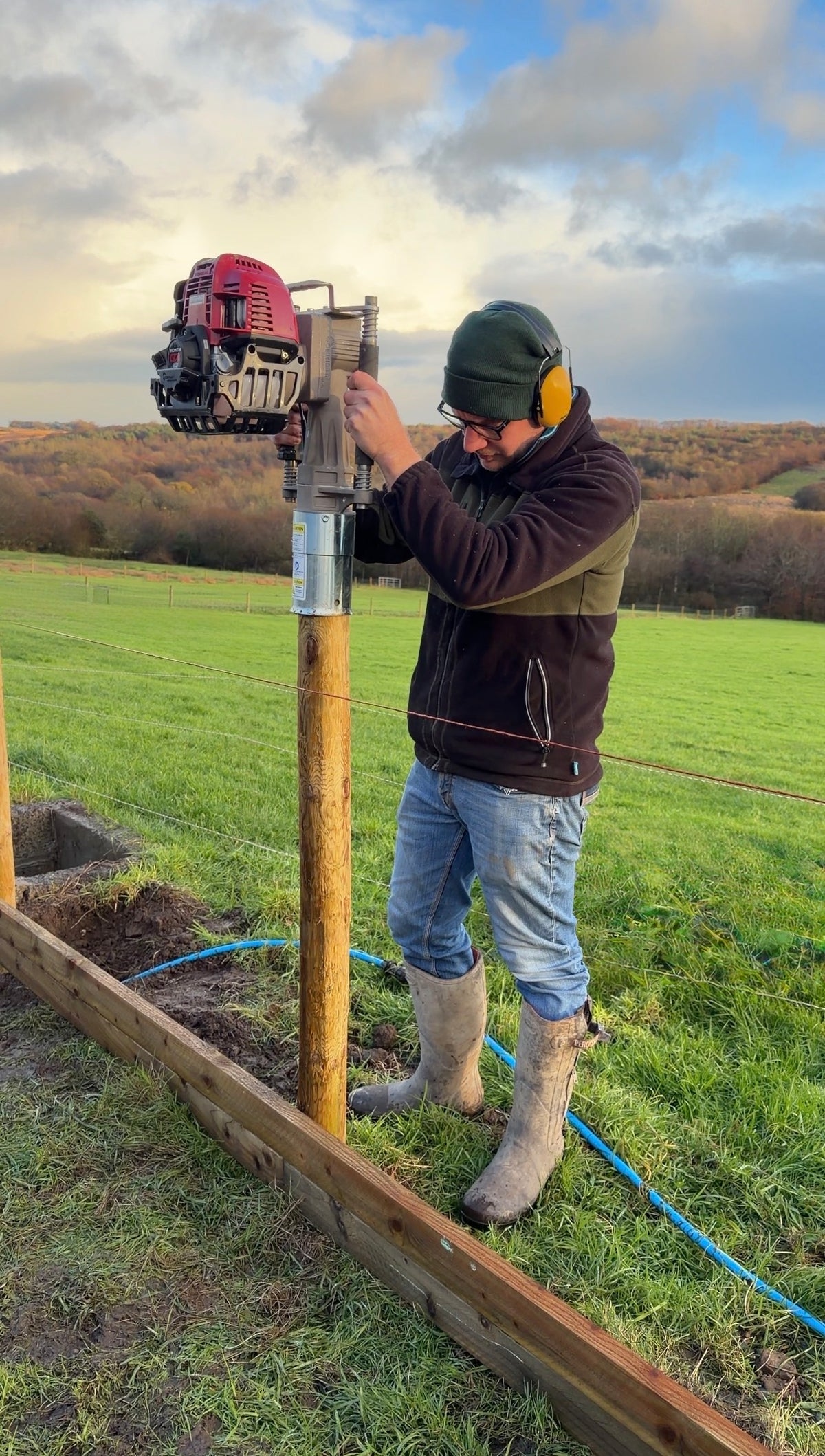 Easy Petrol Post Driver – with Multi Adapter (Max107)