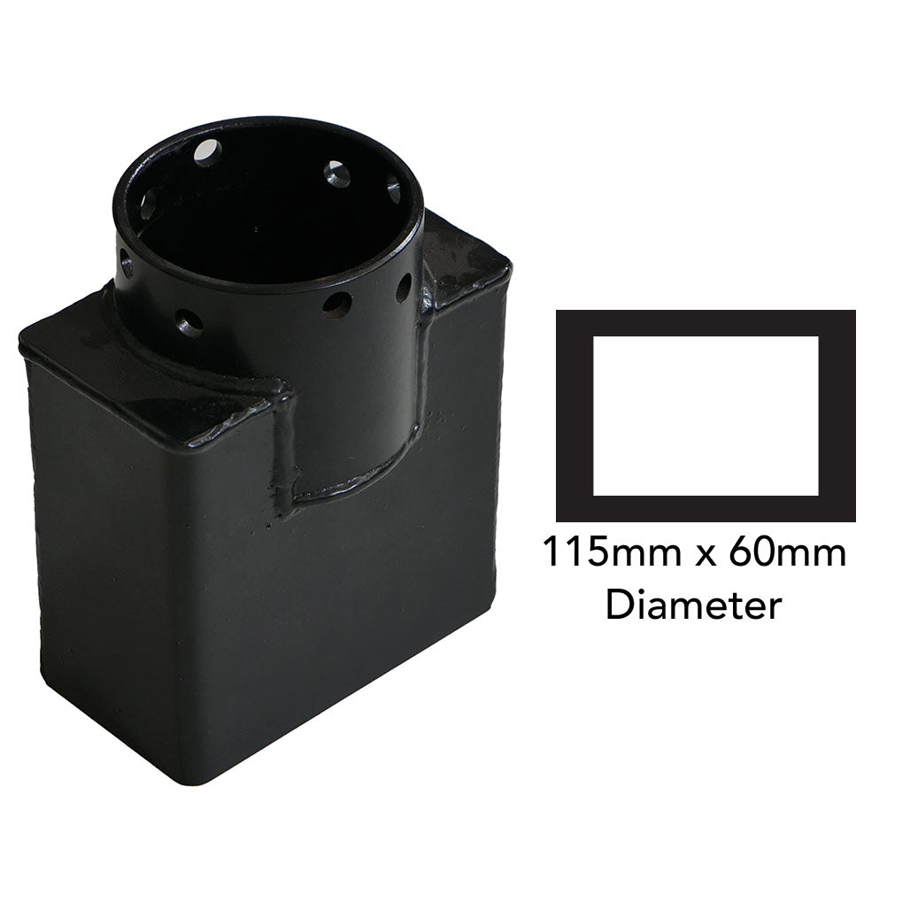 Rectangle Adapter 115x60mm (4×2