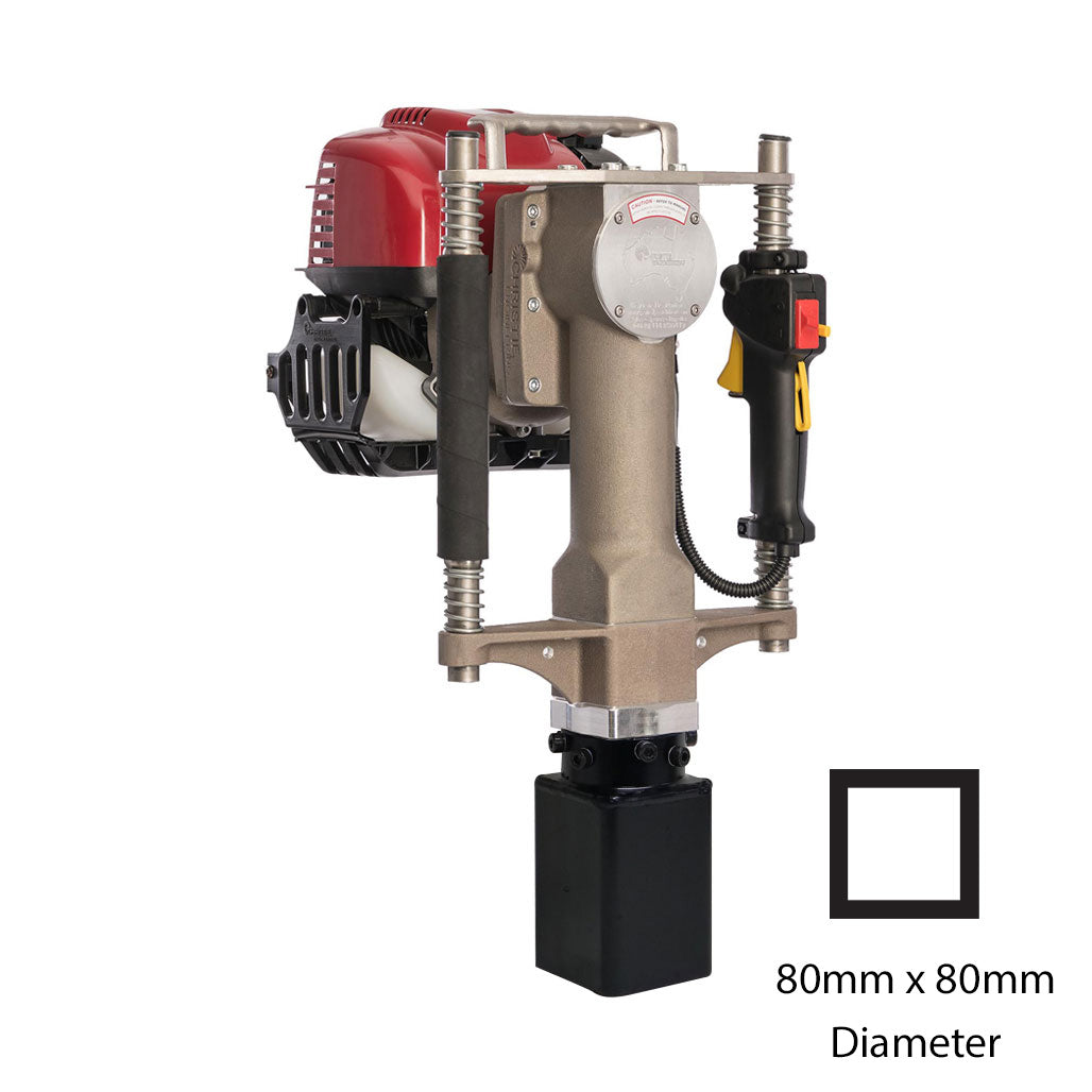Square and Rectangle Timber Posts - Easy Petrol Post Driver