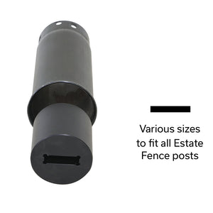 Studio shot of the estate fence adapter for Easy Petrol Post Driver