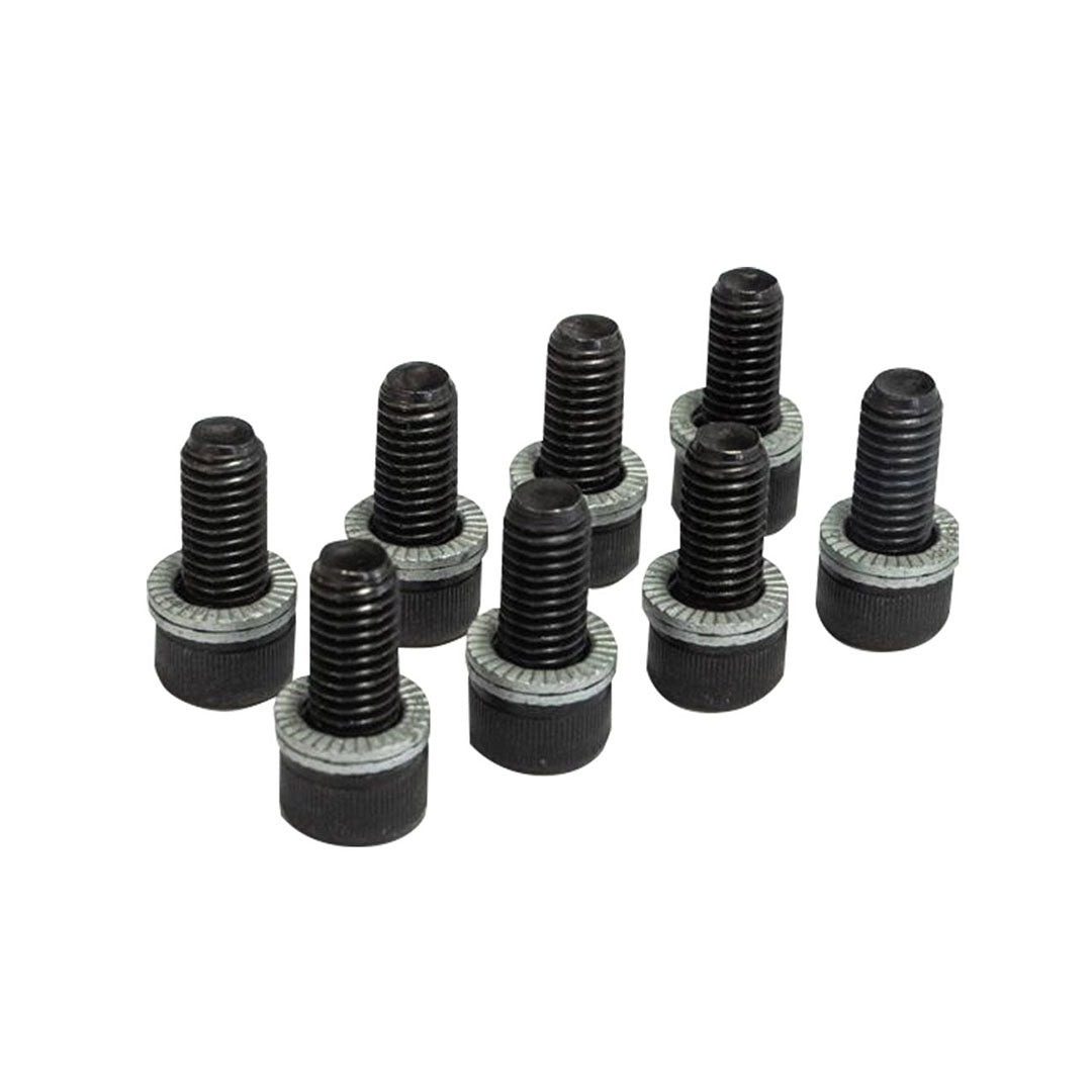 eight bolts and washers