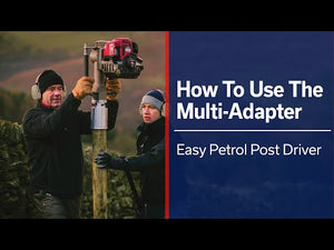 Shows how the multi adapter works, sliding the adapter into each other